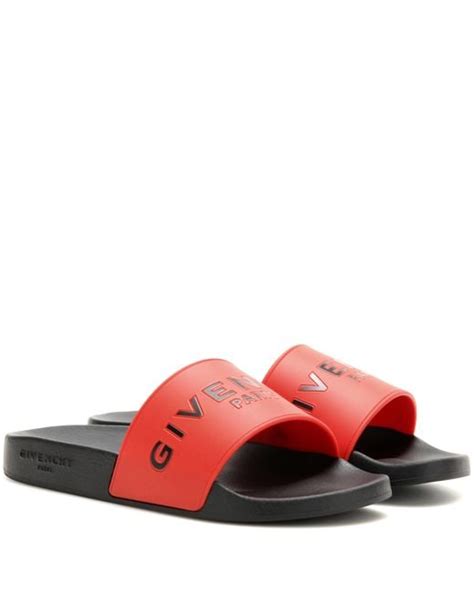 givenchy red slides|givenchy slides women.